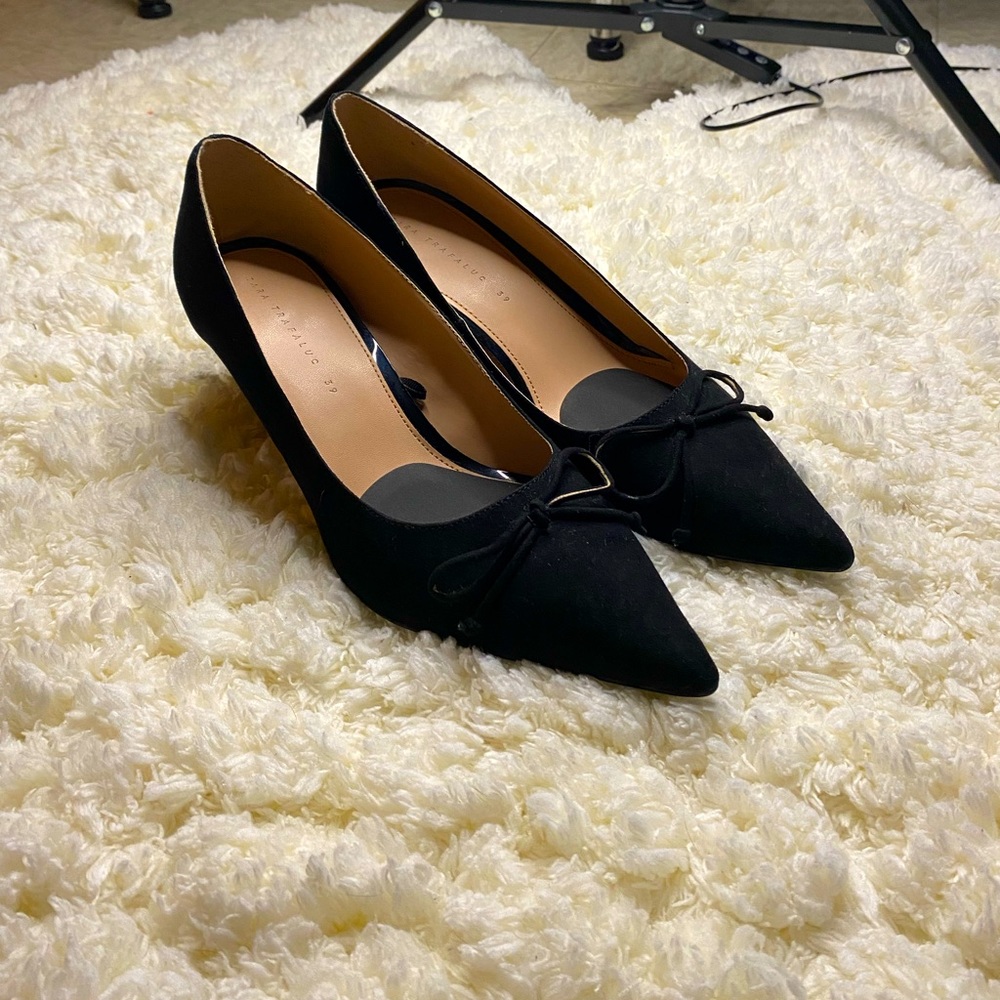 🖤ZARA TRAFALUC 38 HEELS🖤 SIZE 10